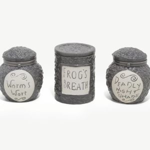 Nightmare Before Christmas trinket jar set